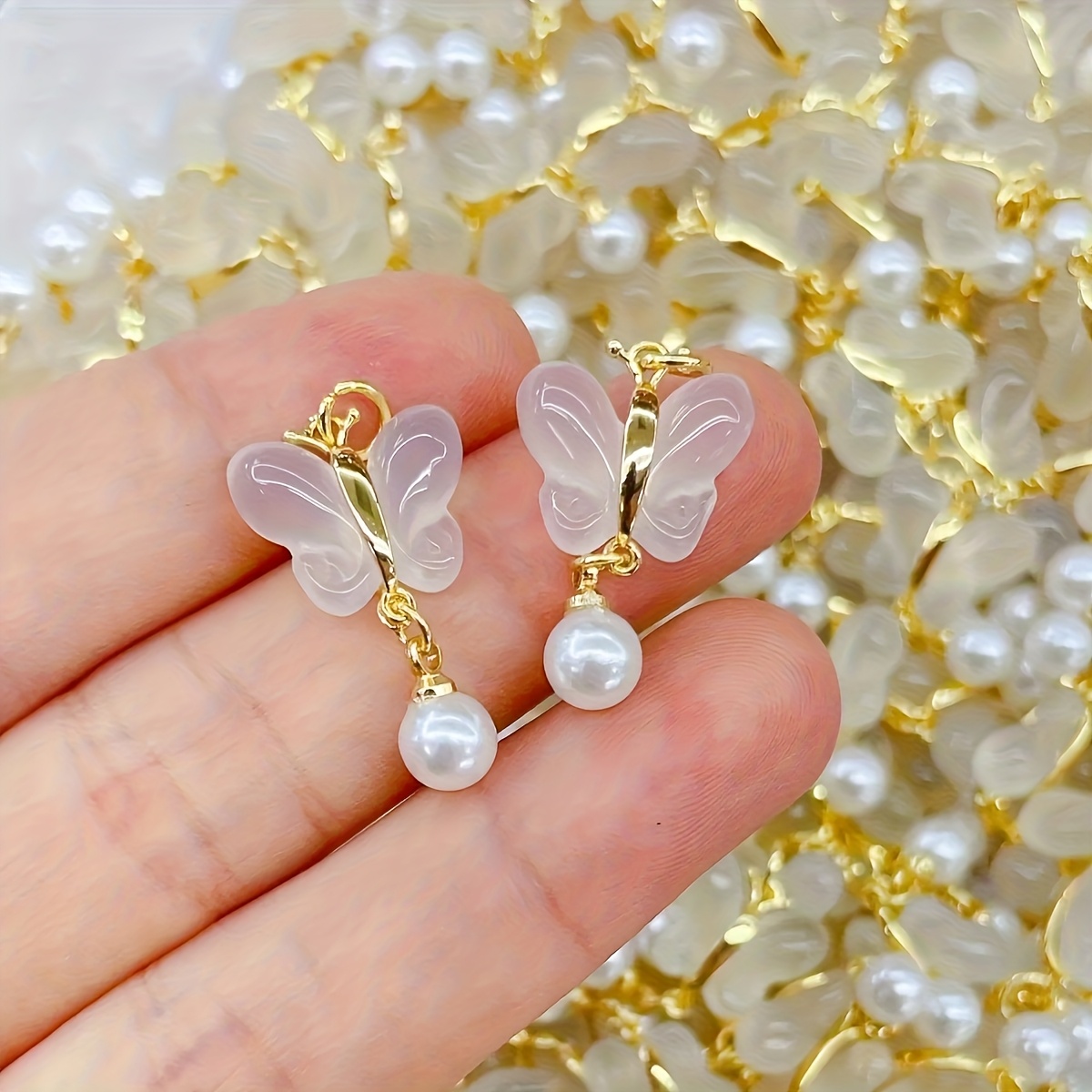 1Pcs Retro Butterfly Glass Pen - огляд і ціна Resin Crafts Diy