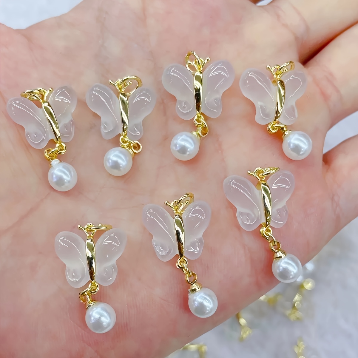 1Pcs Retro Butterfly Glass Pen - огляд і ціна Resin Crafts Diy