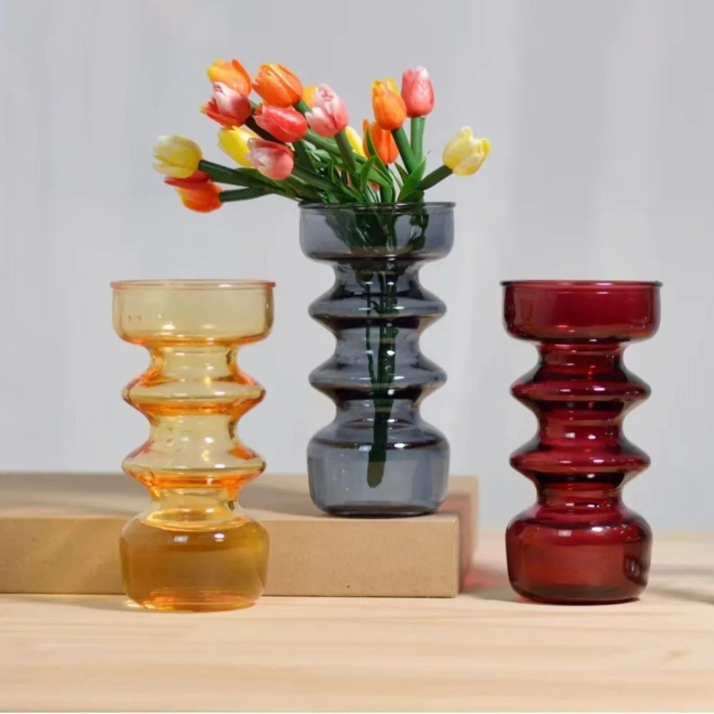 Colorful Vases Glass Ornaments - огляд і ціна Dried Flower Bulk