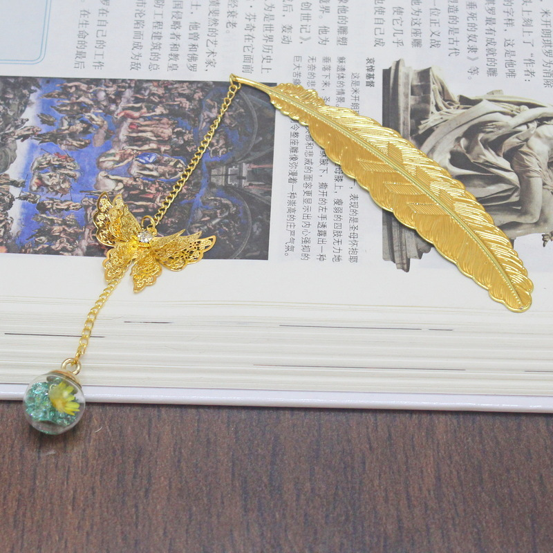 1pc Chinese Style Metal Feathe - огляд і ціна Dried Flower Bulk