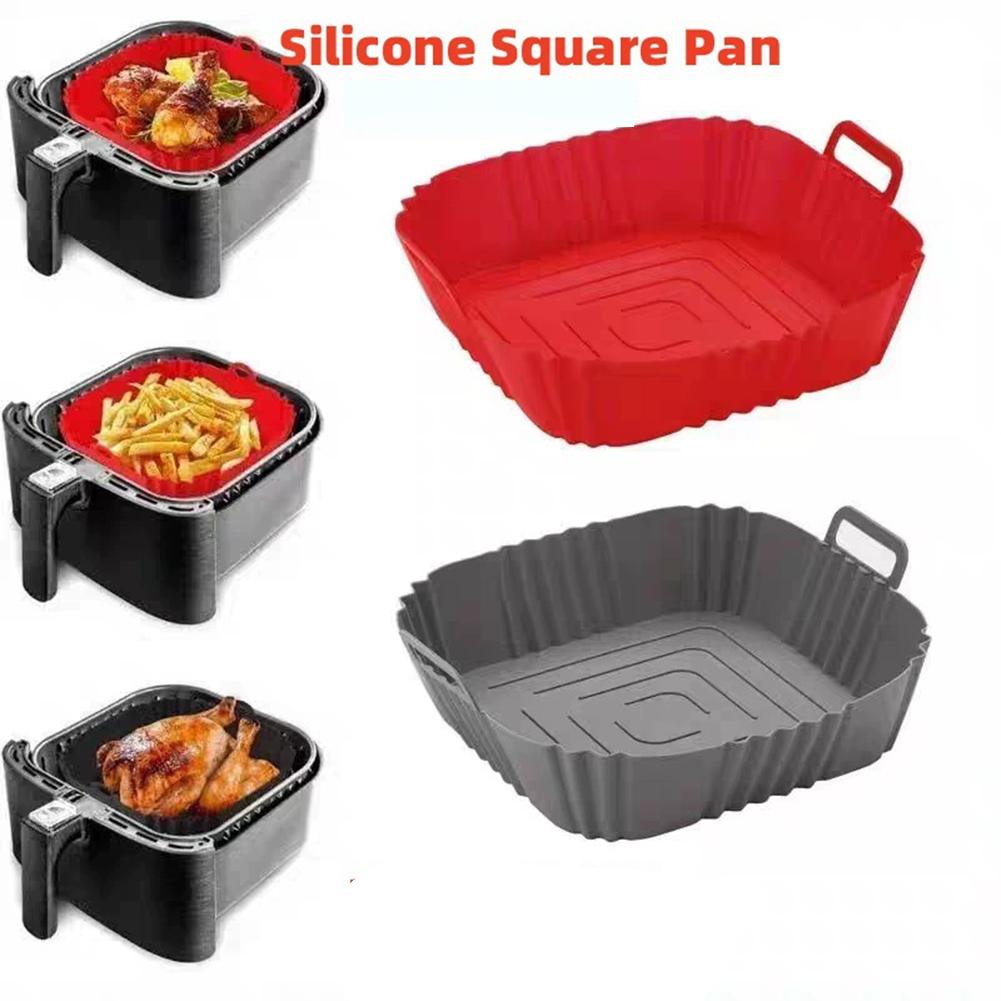 Reusable Airfryer Pan Liner Ac - огляд і ціна Silicone Mold Tray