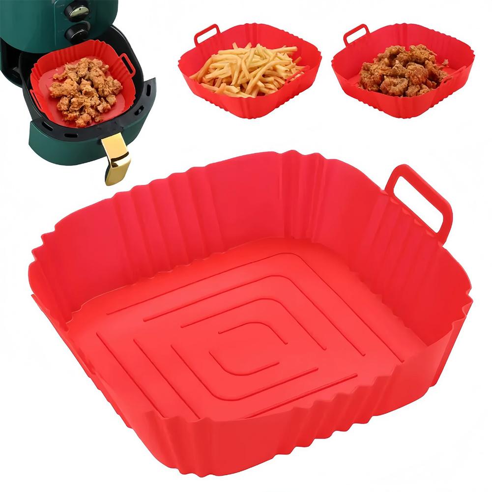 Reusable Airfryer Pan Liner Ac - огляд і ціна Silicone Mold Tray
