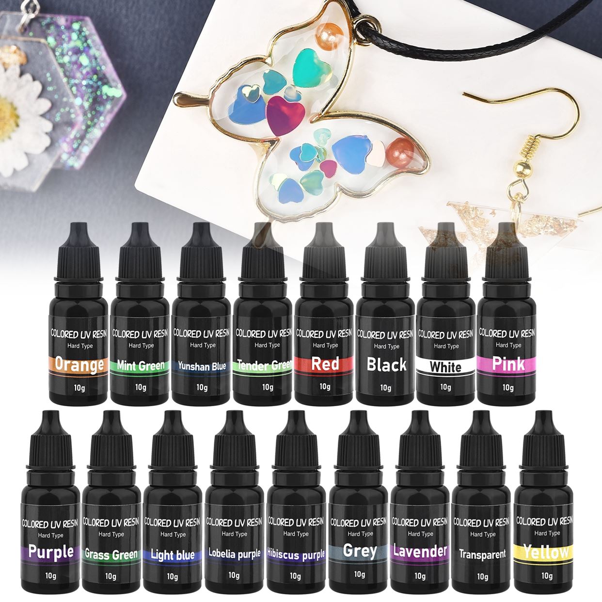 10g Color UV Glue Epoxy Resin  - огляд і ціна Epoxy Uv Resin Kit