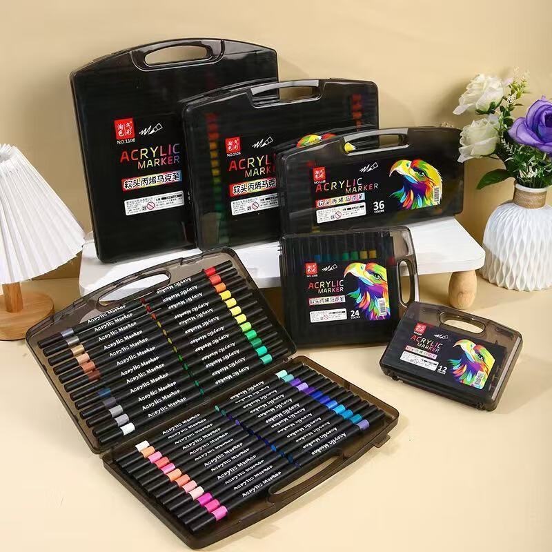24-80 Colors Acrylic Paint Pen - огляд і ціна Copic Marker Classic