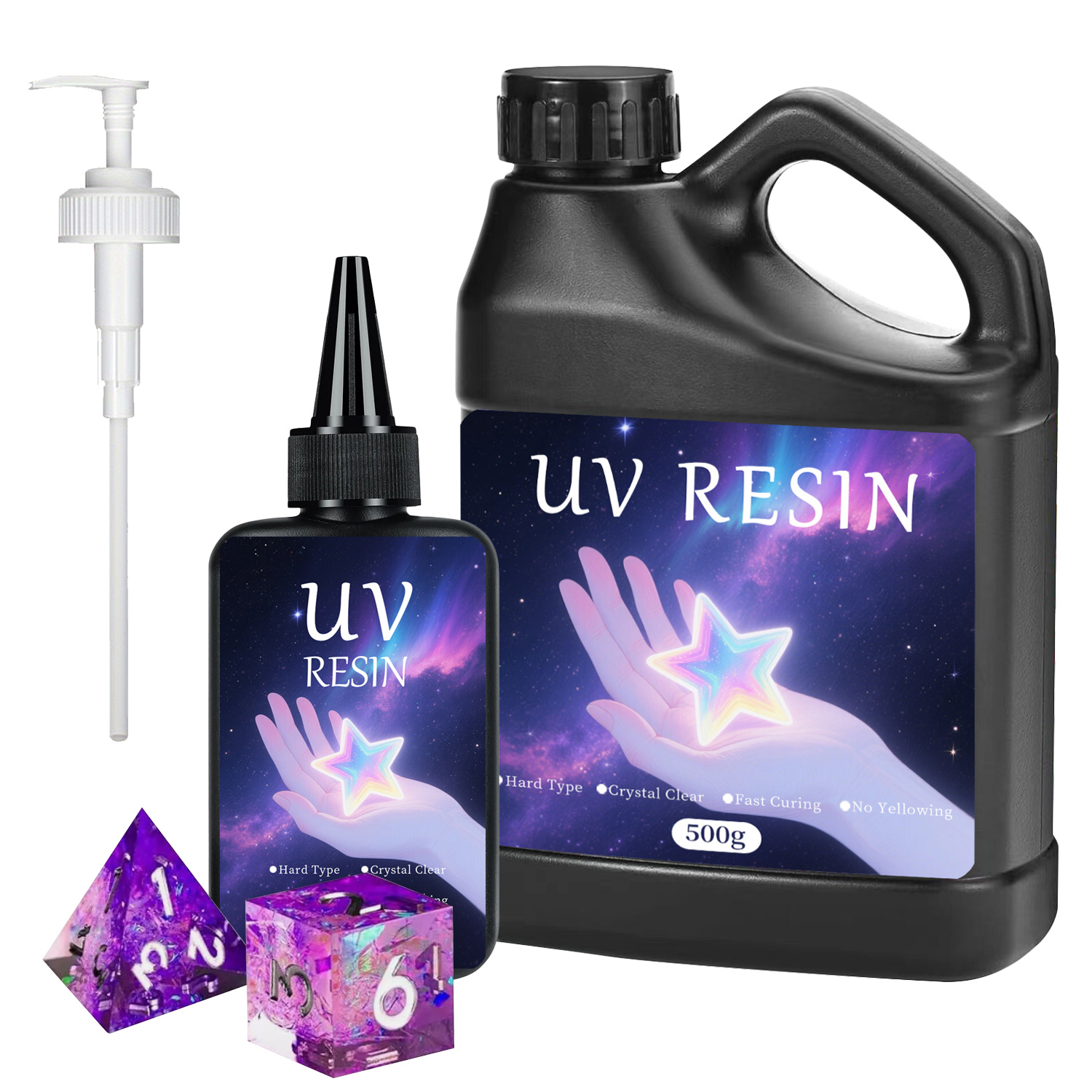 UV Resin kit with Casting Tool - огляд і ціна Epoxy Uv Resin Kit