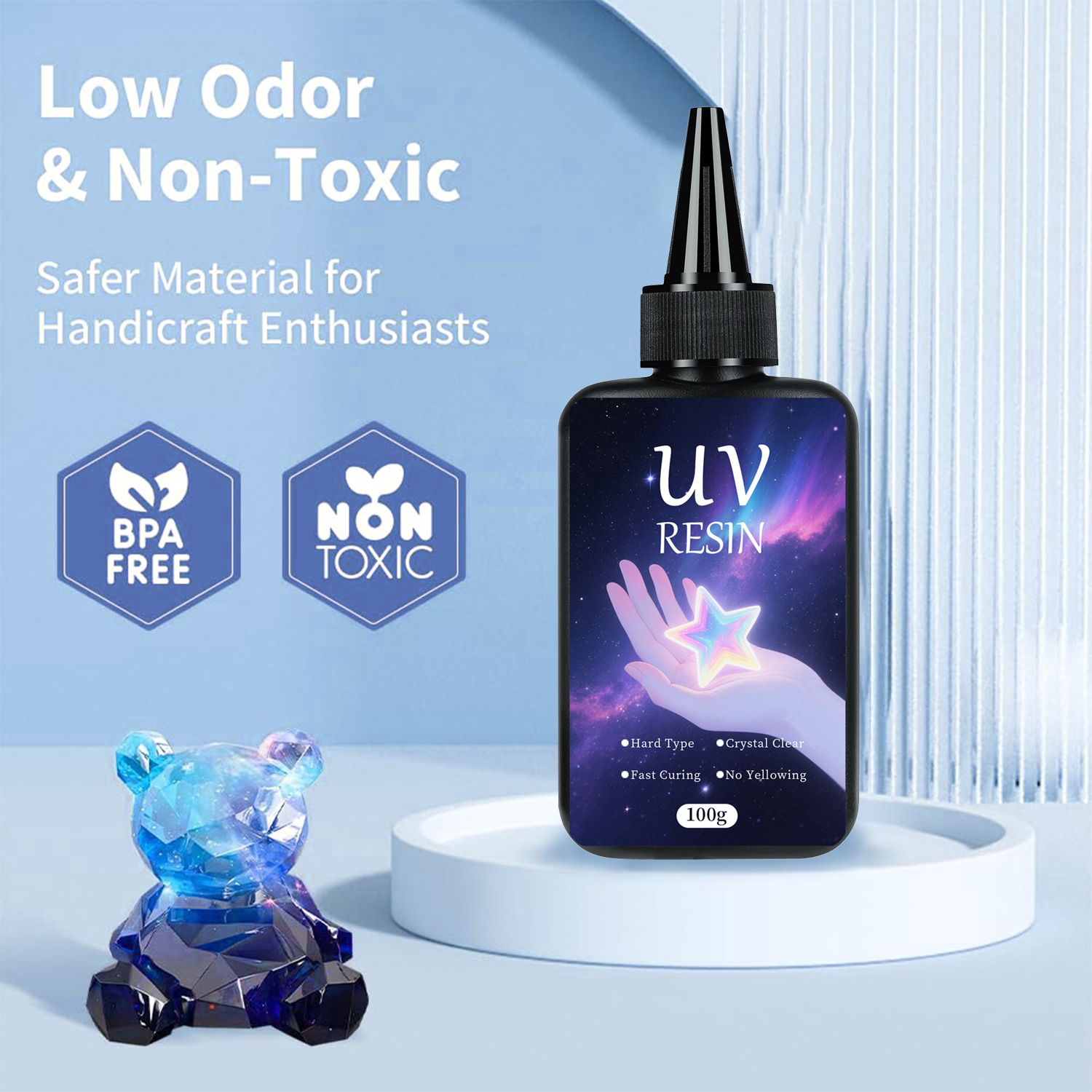 UV Resin kit with Casting Tool - огляд і ціна Epoxy Uv Resin Kit