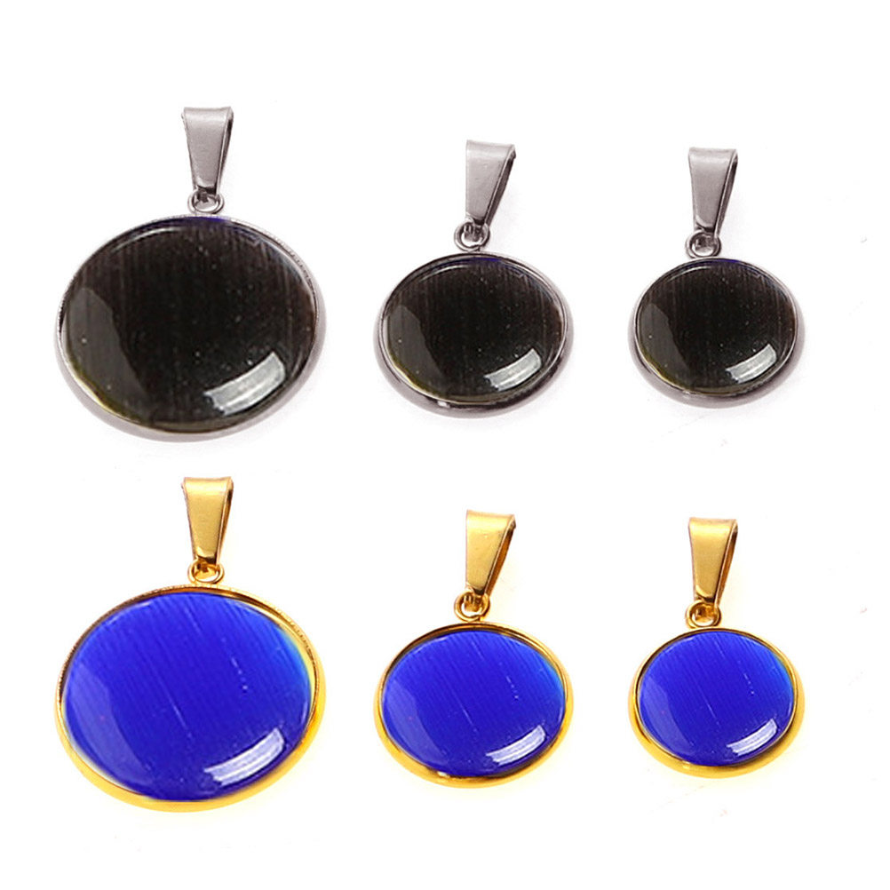 20Pcs Stainless Steel Round Pe - огляд і ціна Resin Crafts Diy