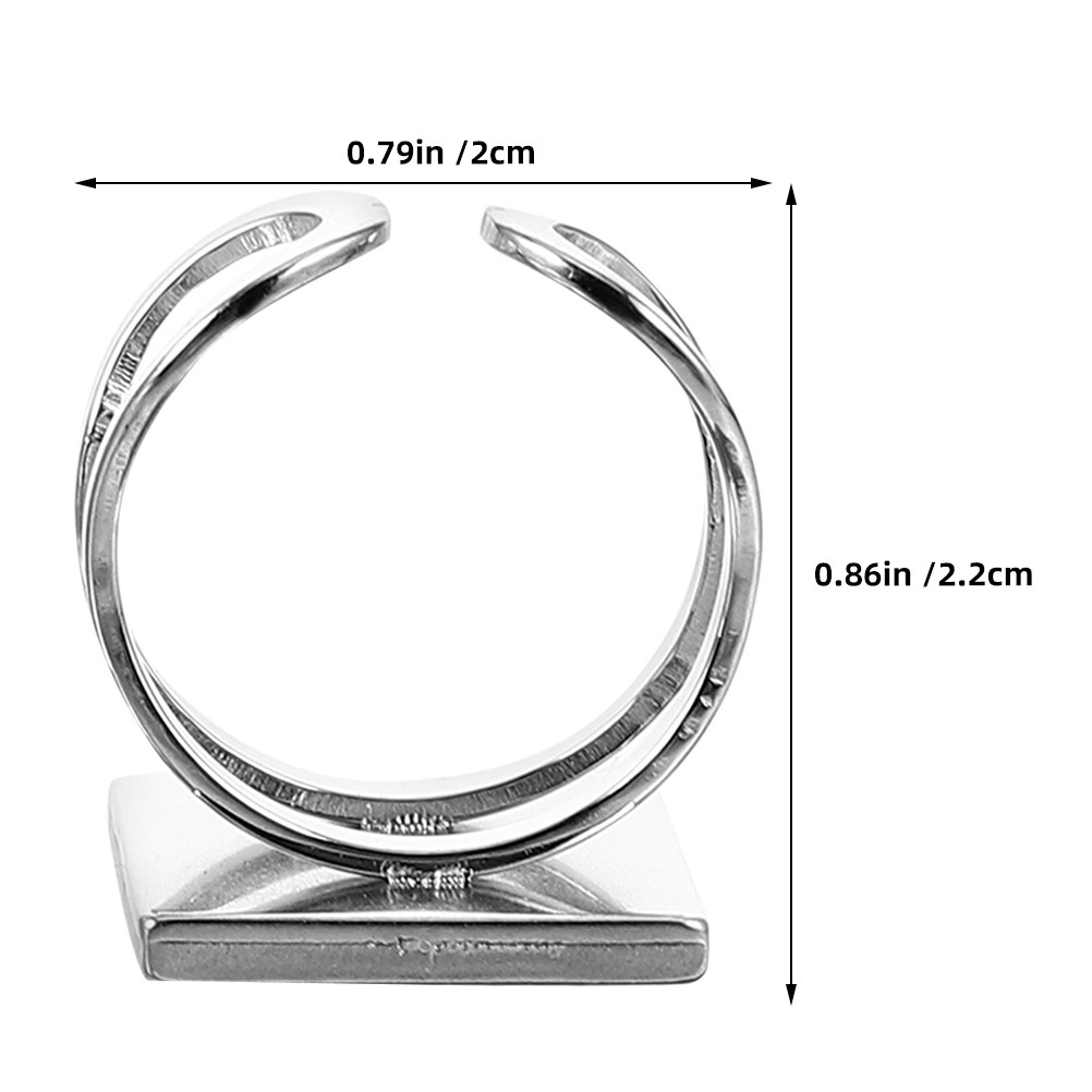 4Pcs Square Bezel Ring Base Co - огляд і ціна Resin Crafts Diy
