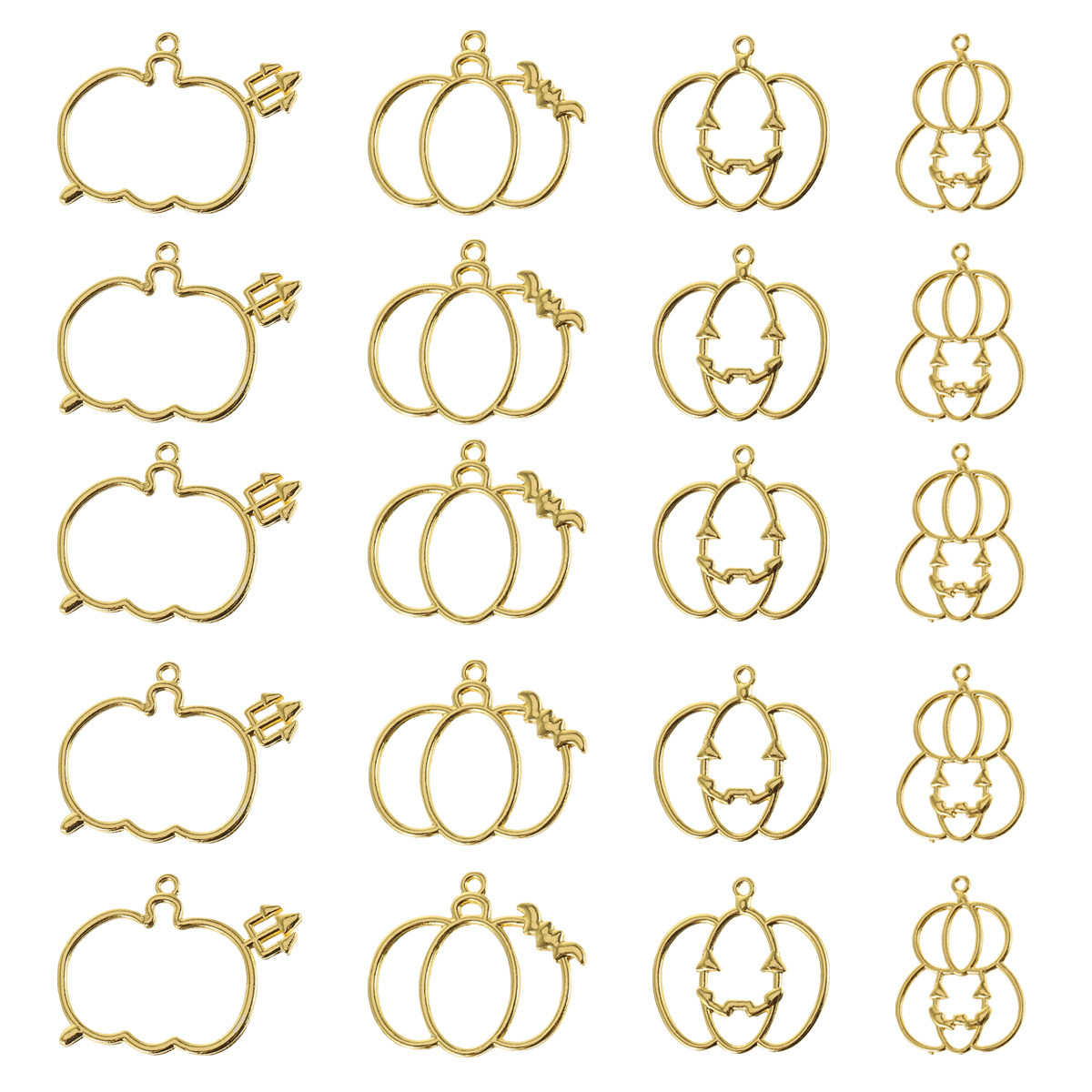 20Pcs Premium Pumpkin Shape Re - огляд і ціна Resin Crafts Diy